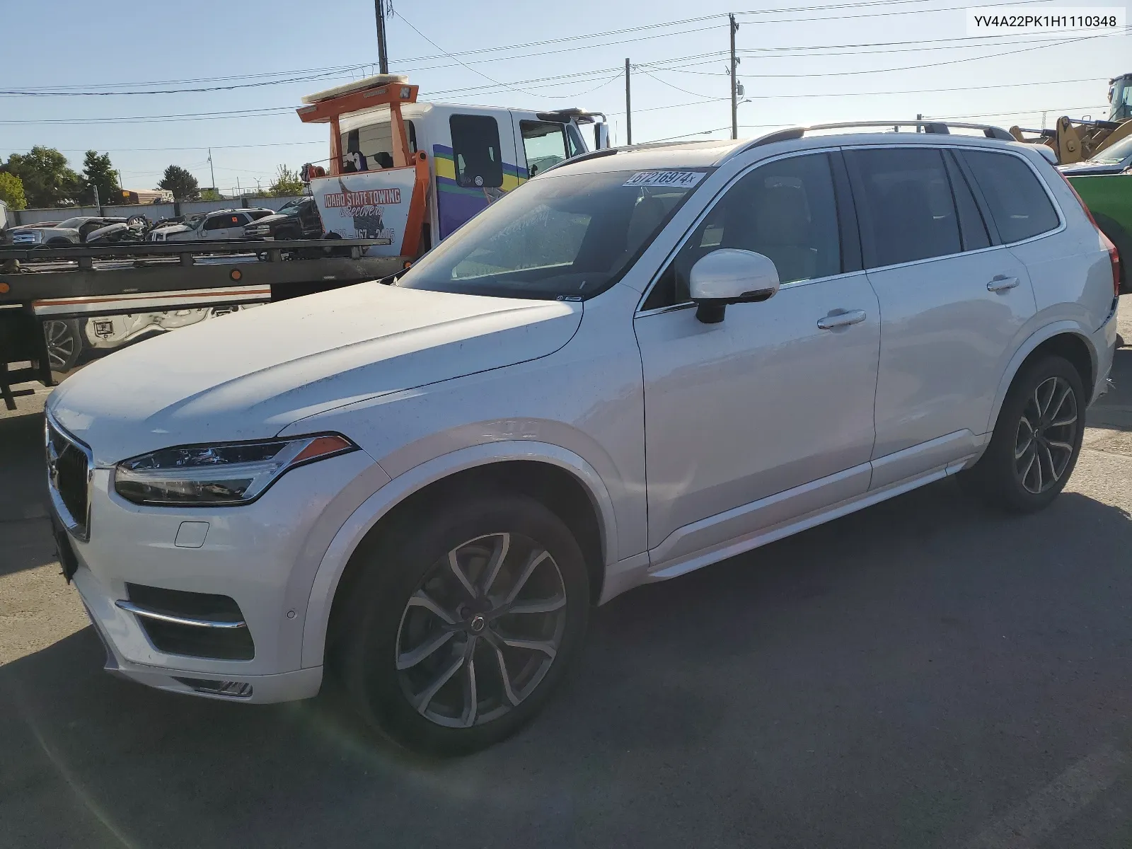 2017 Volvo Xc90 T6 VIN: YV4A22PK1H1110348 Lot: 67216974