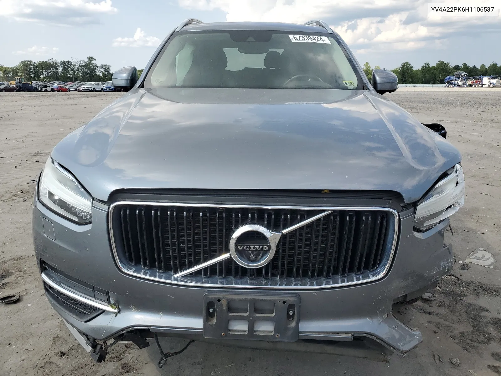 2017 Volvo Xc90 T6 VIN: YV4A22PK6H1106537 Lot: 67942994