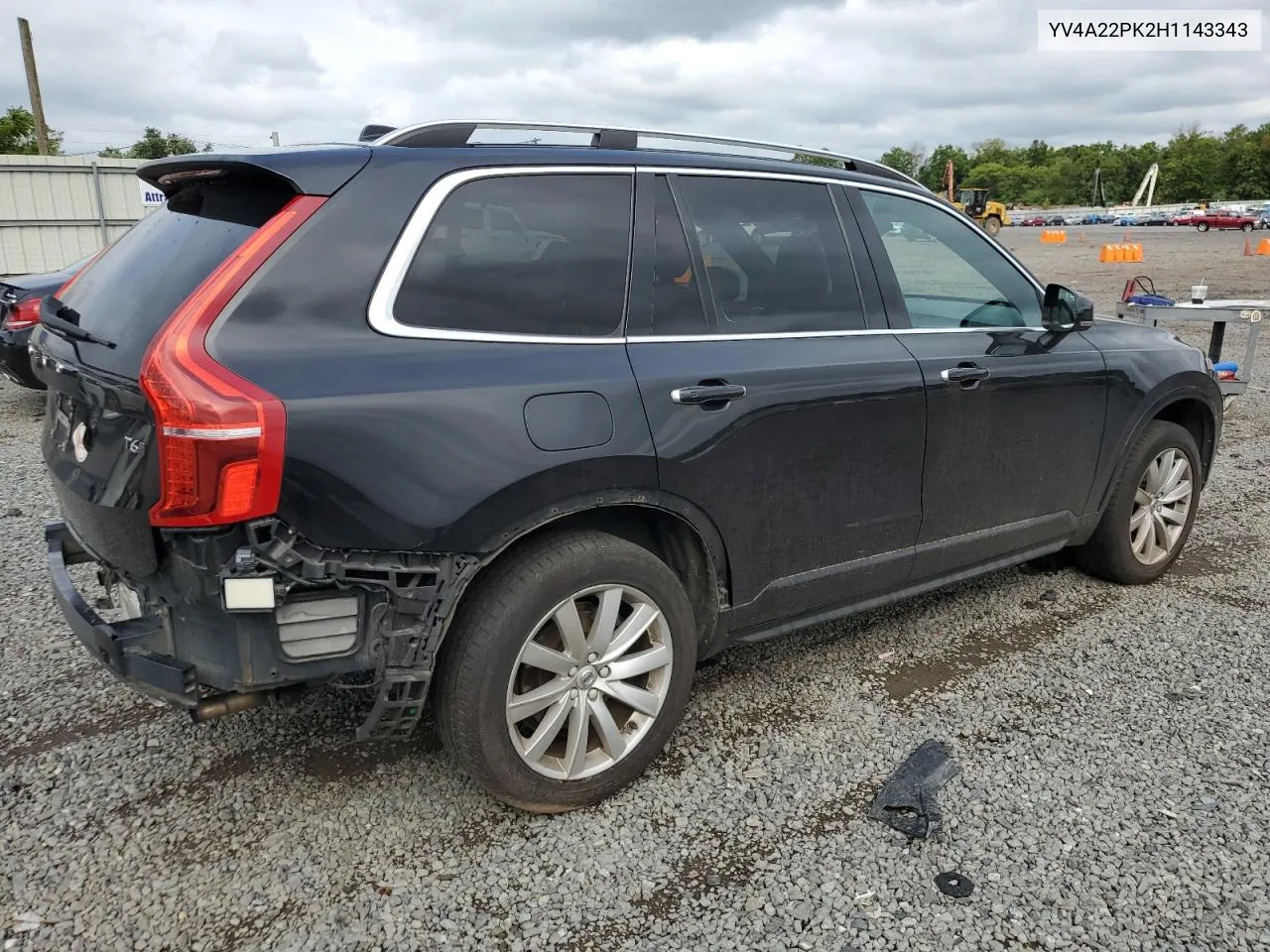 YV4A22PK2H1143343 2017 Volvo Xc90 T6