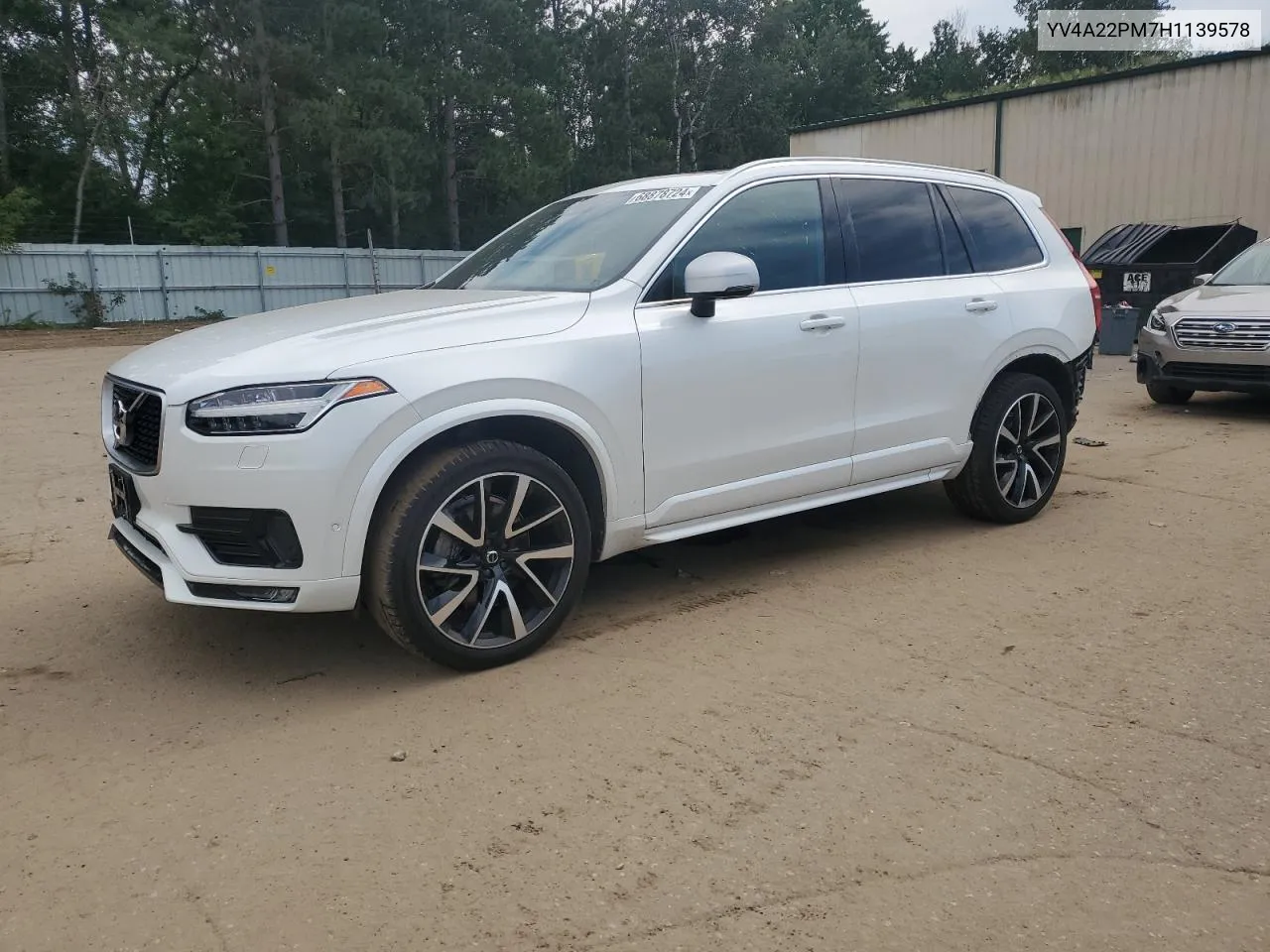 2017 Volvo Xc90 T6 VIN: YV4A22PM7H1139578 Lot: 68878724