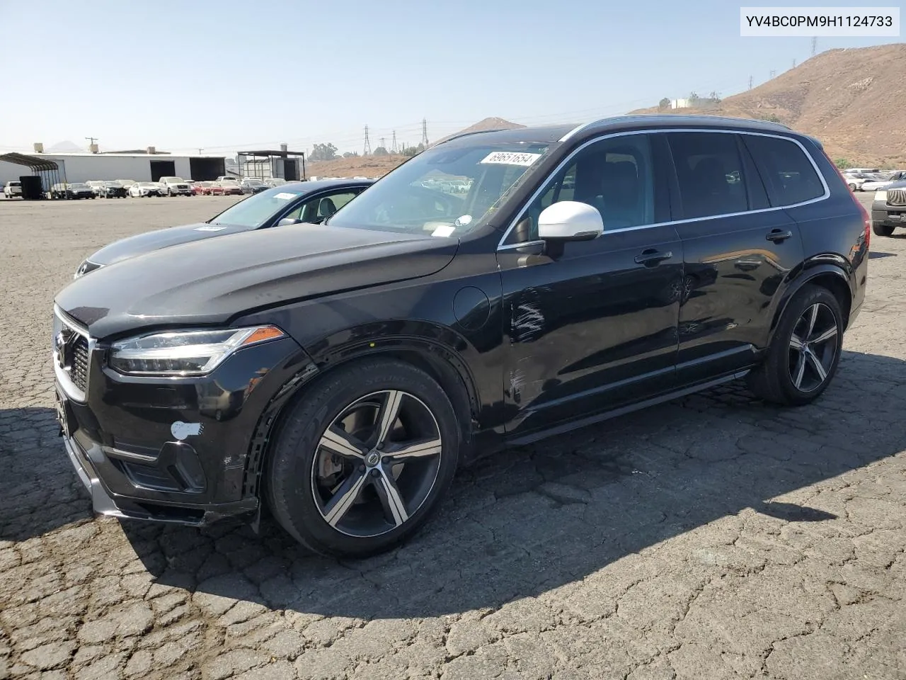 2017 Volvo Xc90 T8 VIN: YV4BC0PM9H1124733 Lot: 69651654