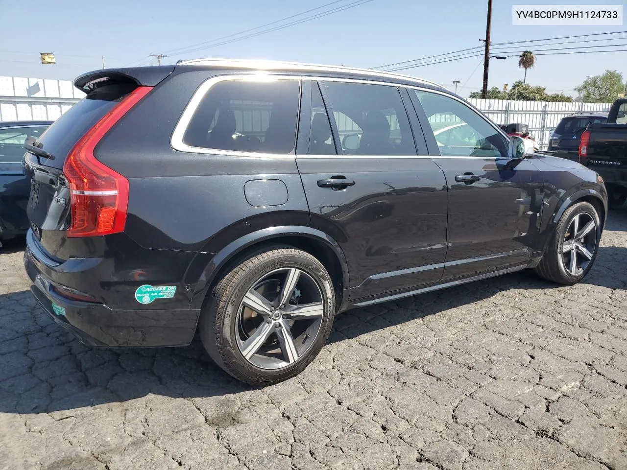 2017 Volvo Xc90 T8 VIN: YV4BC0PM9H1124733 Lot: 69651654