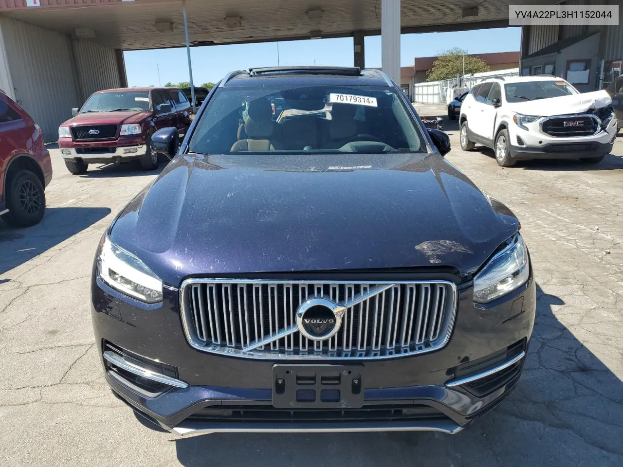 YV4A22PL3H1152044 2017 Volvo Xc90 T6