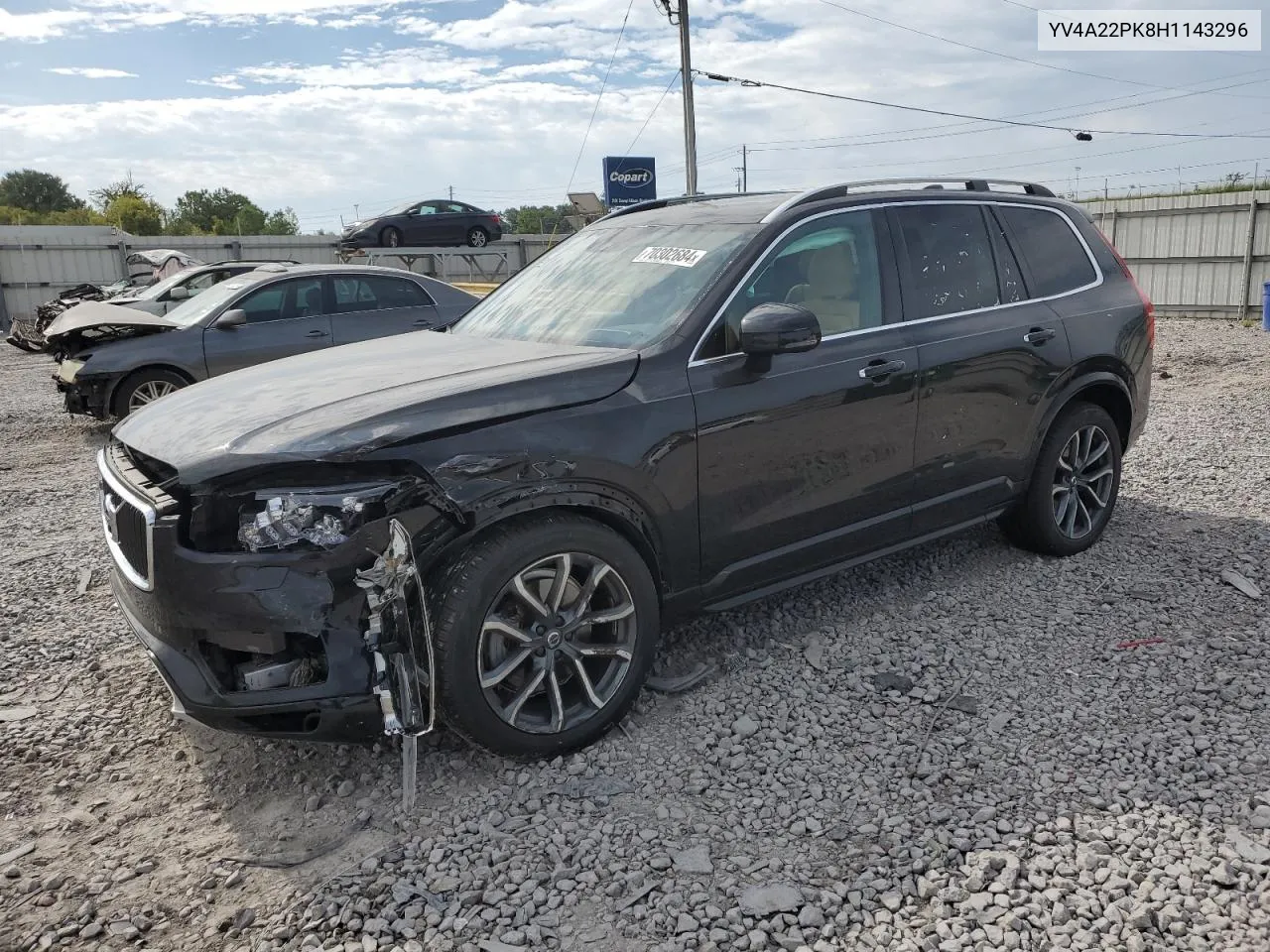 YV4A22PK8H1143296 2017 Volvo Xc90 T6