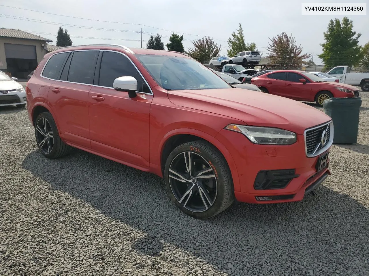 2017 Volvo Xc90 T5 VIN: YV4102KM8H1124360 Lot: 70415704