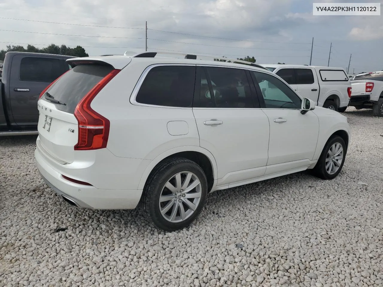 YV4A22PK3H1120122 2017 Volvo Xc90 T6