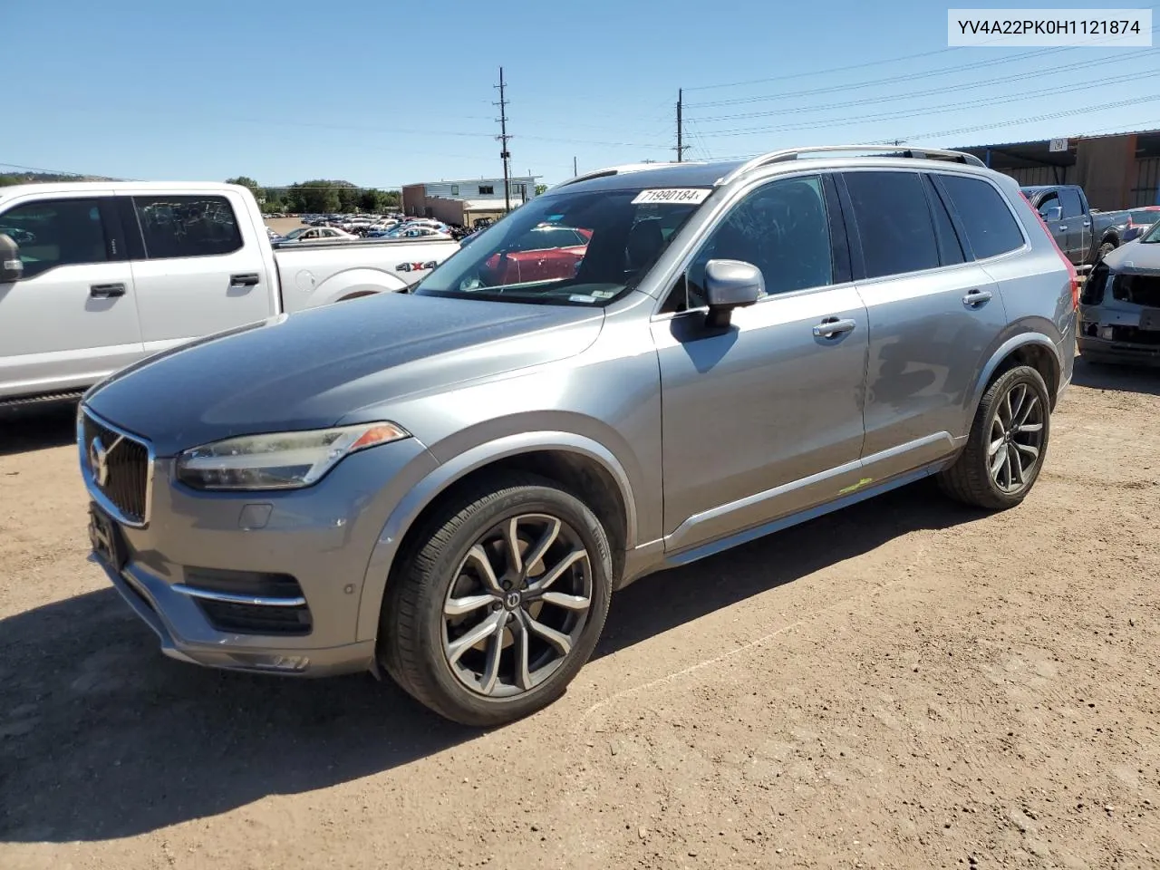 YV4A22PK0H1121874 2017 Volvo Xc90 T6