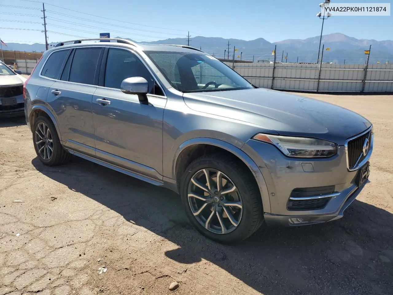 2017 Volvo Xc90 T6 VIN: YV4A22PK0H1121874 Lot: 71990184