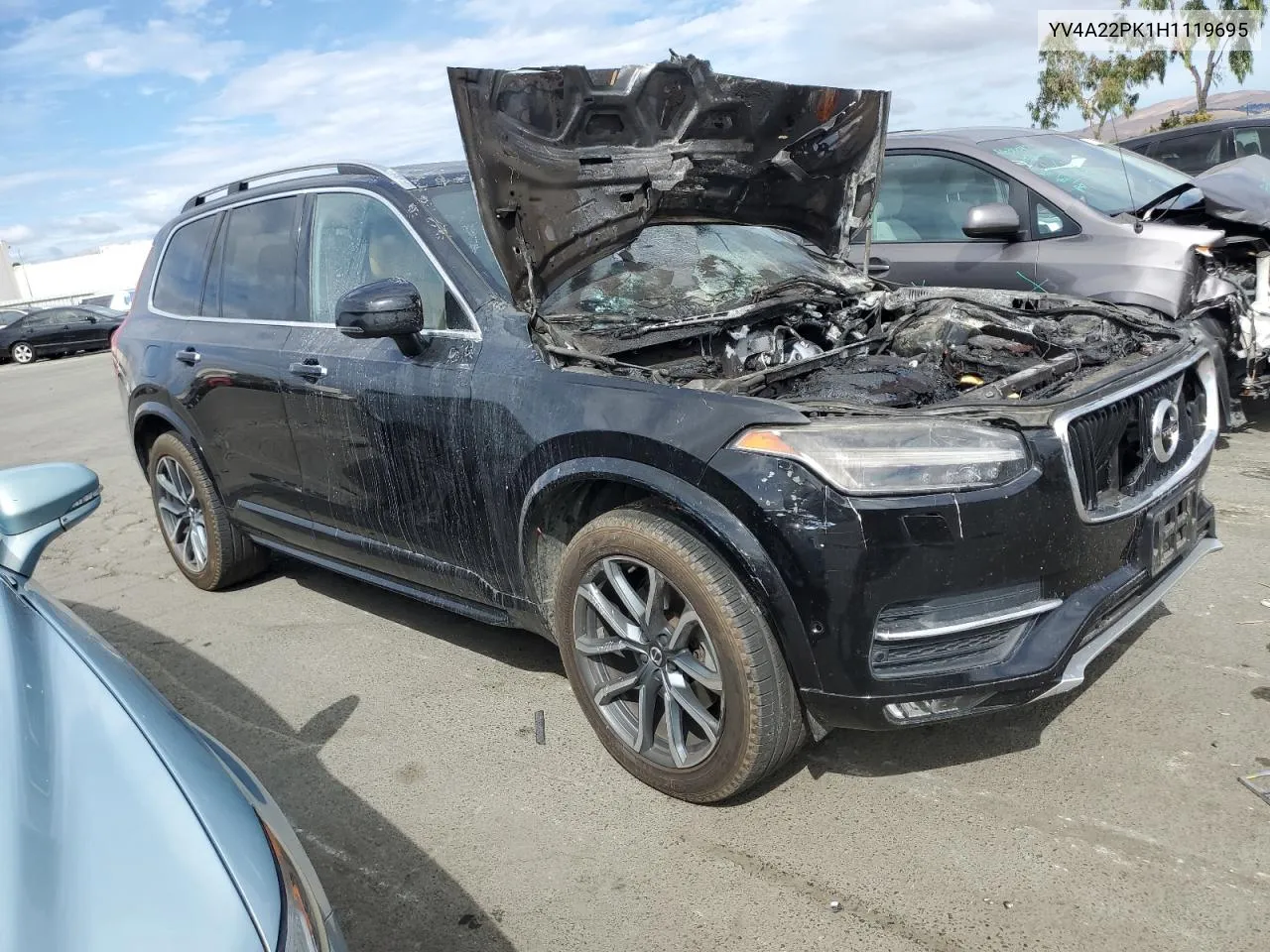 YV4A22PK1H1119695 2017 Volvo Xc90 T6