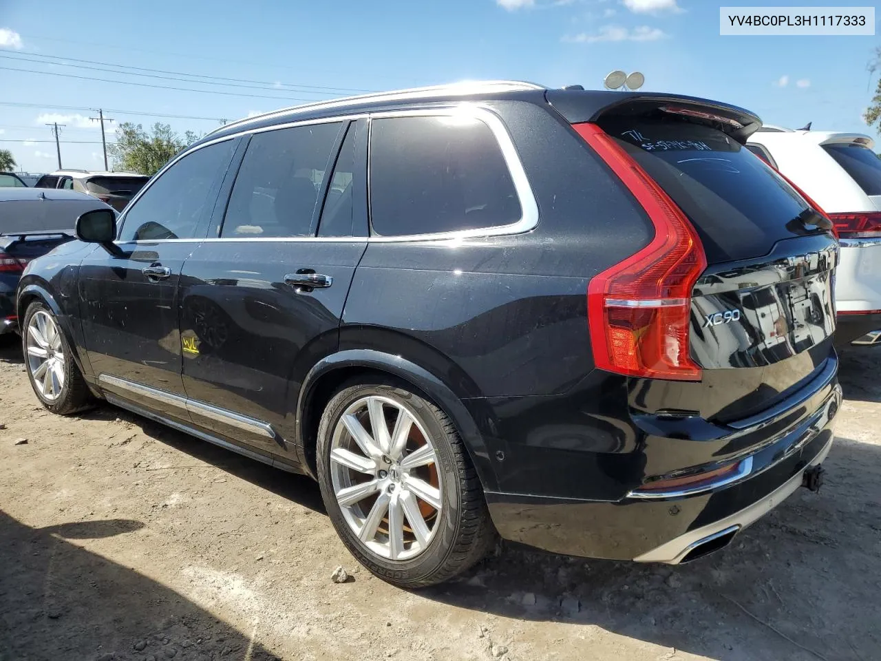 2017 Volvo Xc90 T8 VIN: YV4BC0PL3H1117333 Lot: 74010594