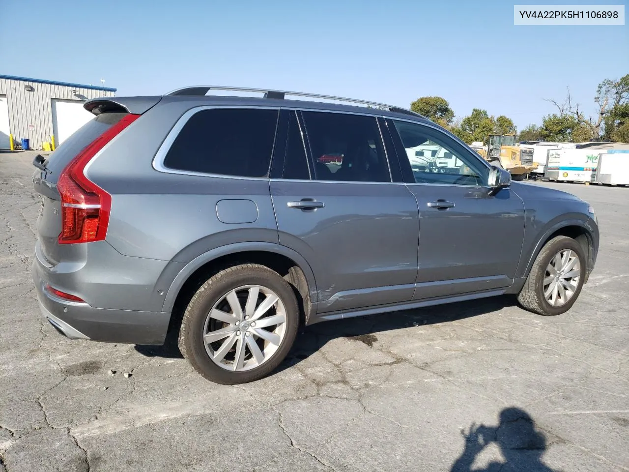 2017 Volvo Xc90 T6 VIN: YV4A22PK5H1106898 Lot: 75173194