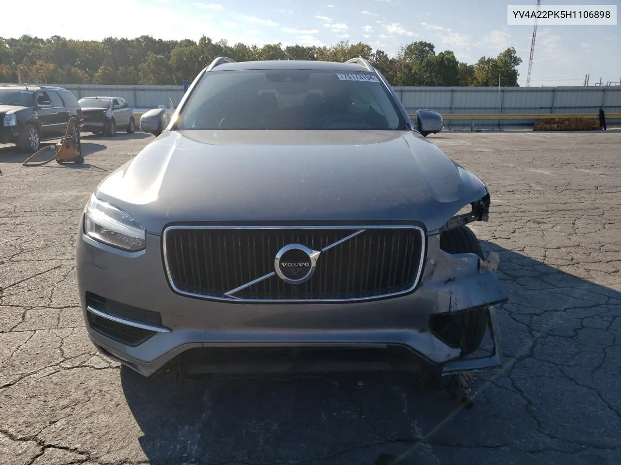 YV4A22PK5H1106898 2017 Volvo Xc90 T6