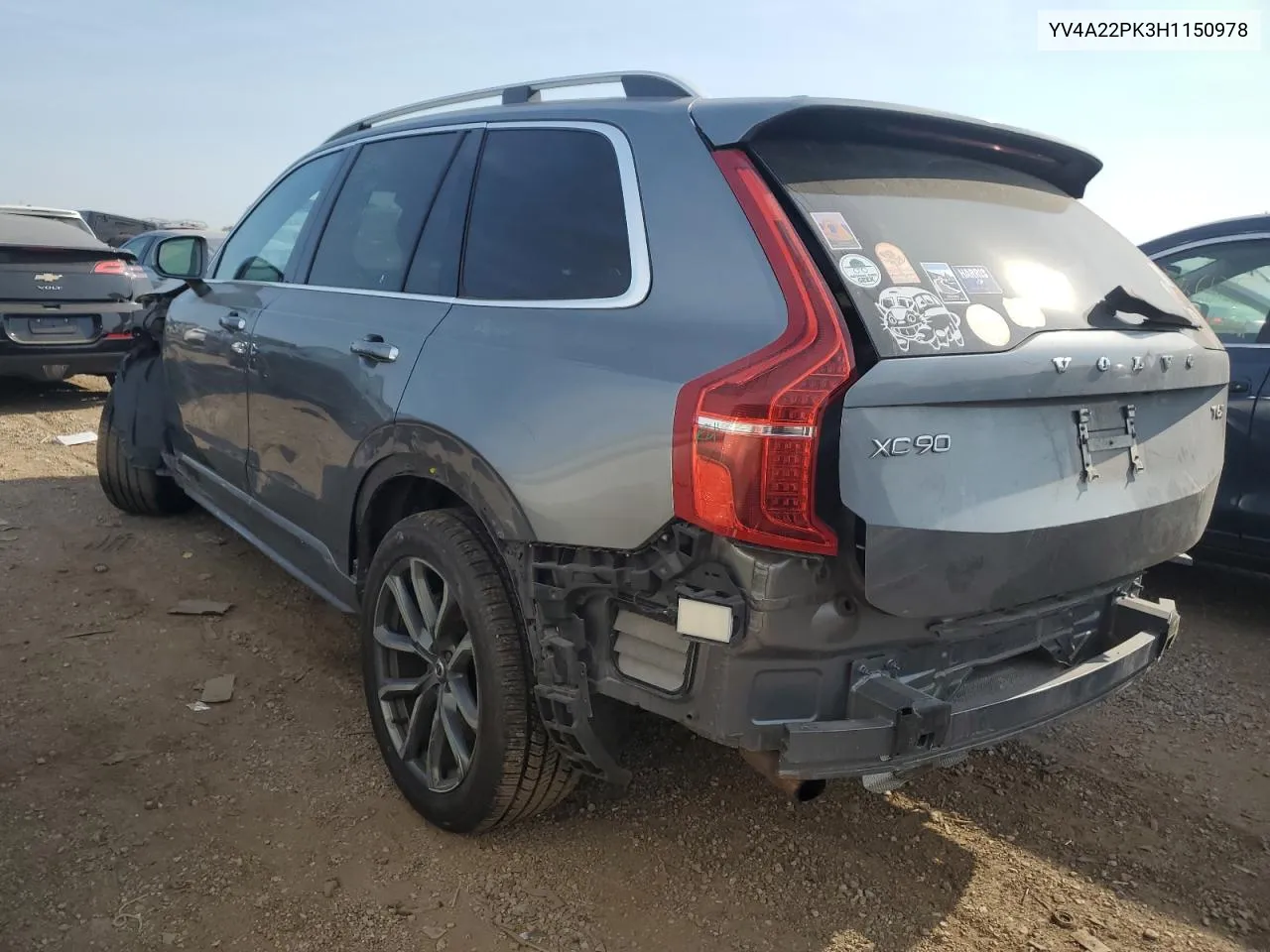 2017 Volvo Xc90 T6 VIN: YV4A22PK3H1150978 Lot: 75315994