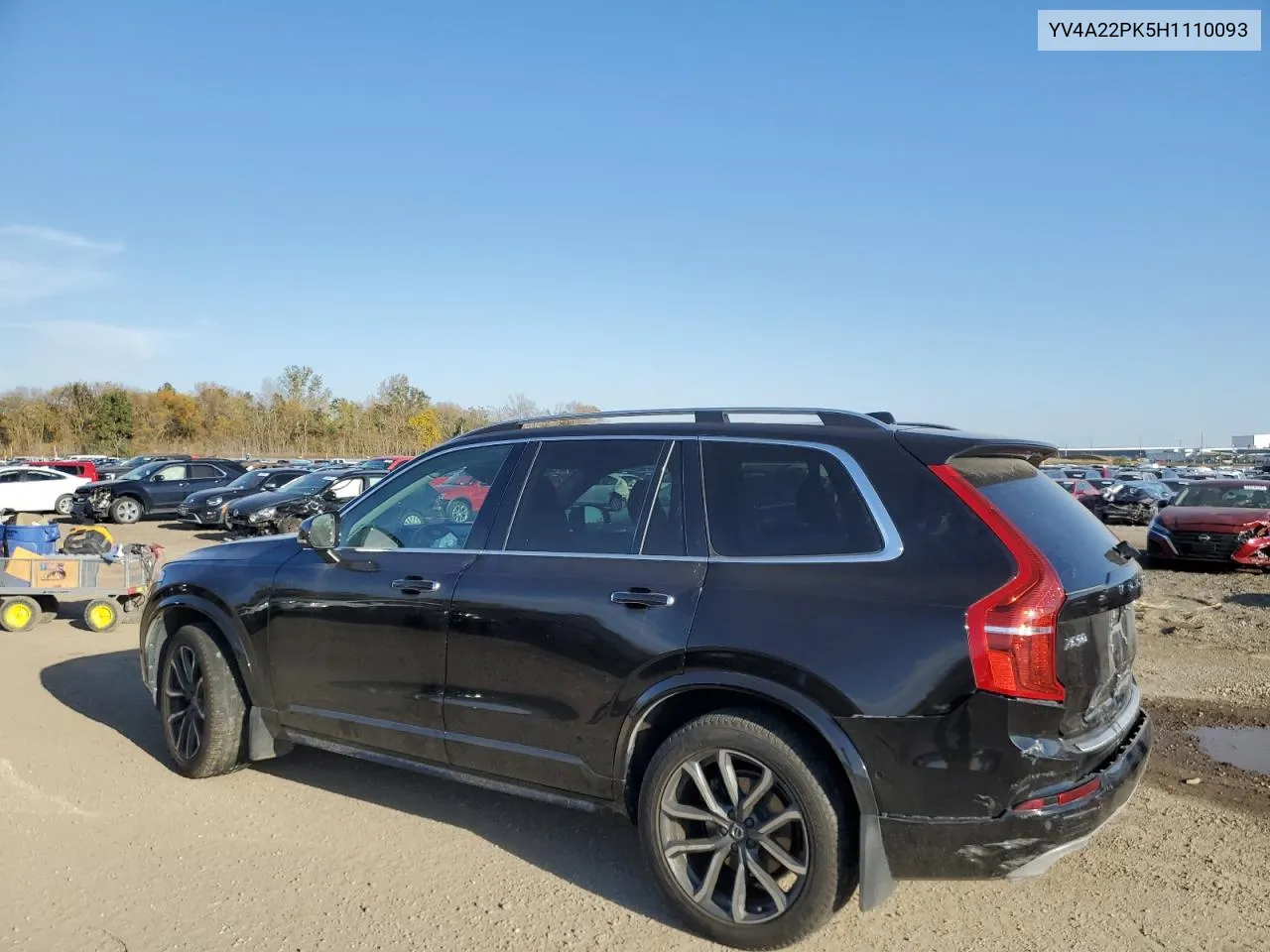 2017 Volvo Xc90 T6 VIN: YV4A22PK5H1110093 Lot: 77706124