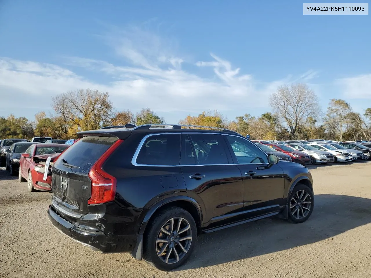 2017 Volvo Xc90 T6 VIN: YV4A22PK5H1110093 Lot: 77706124