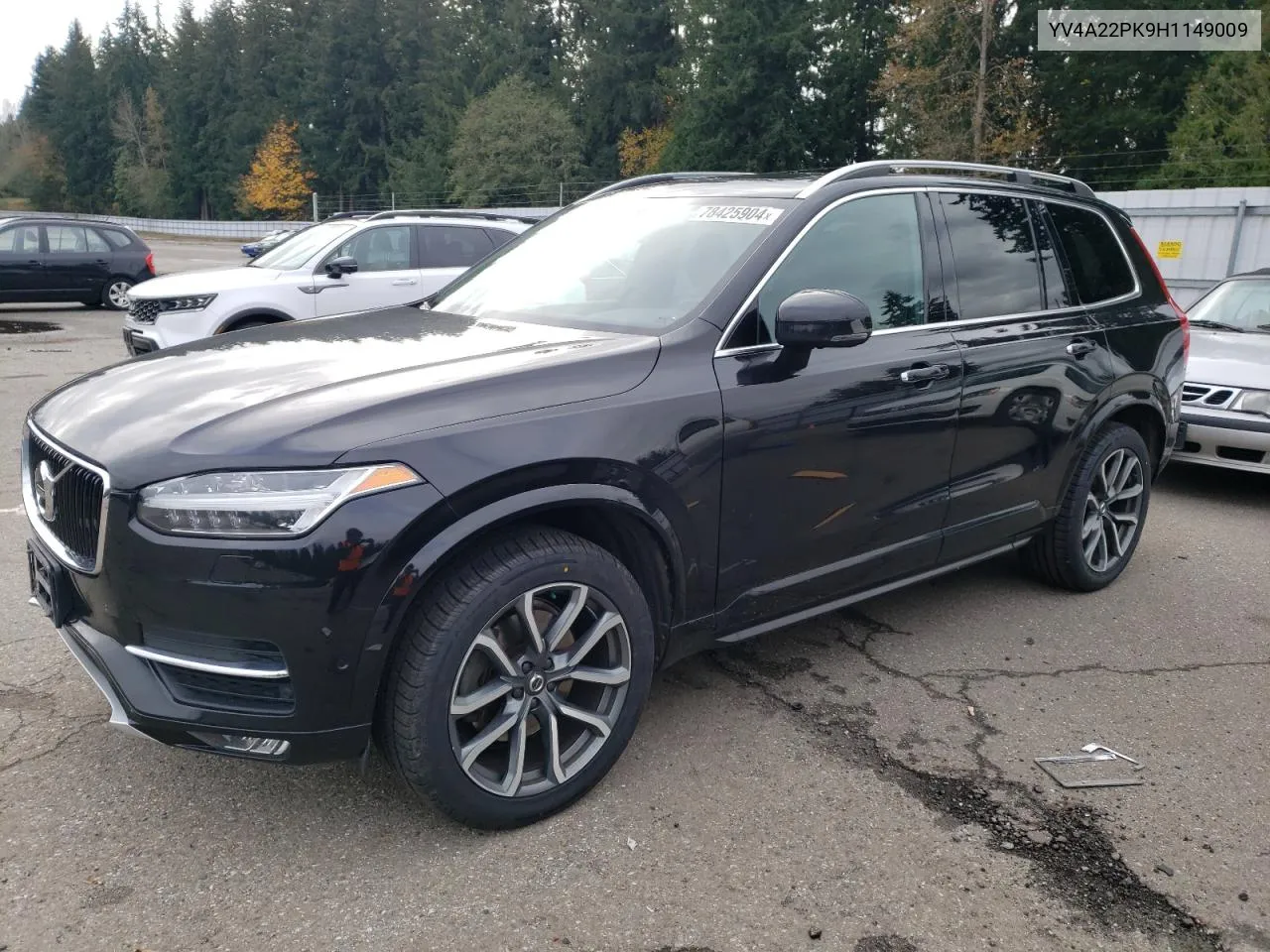 2017 Volvo Xc90 T6 VIN: YV4A22PK9H1149009 Lot: 78425904