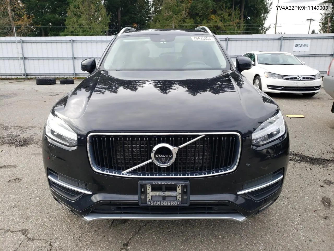 YV4A22PK9H1149009 2017 Volvo Xc90 T6