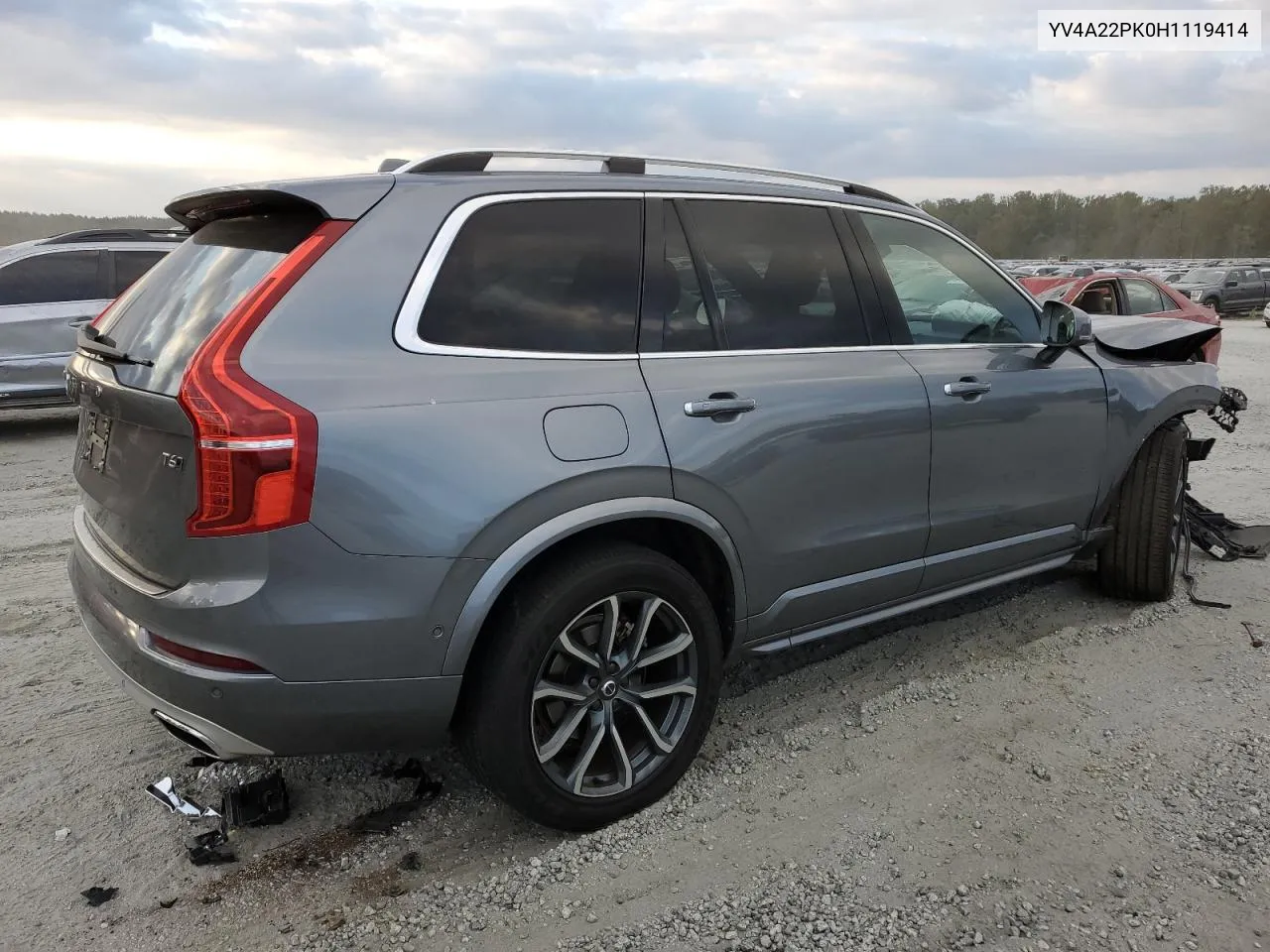 2017 Volvo Xc90 T6 VIN: YV4A22PK0H1119414 Lot: 78887414