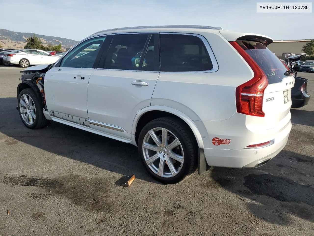 2017 Volvo Xc90 T8 VIN: YV4BC0PL1H1130730 Lot: 79321434