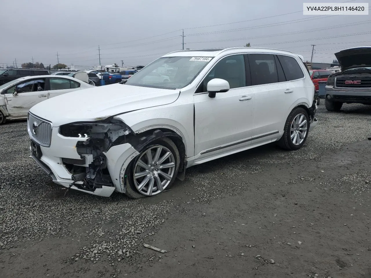 2017 Volvo Xc90 T6 VIN: YV4A22PL8H1146420 Lot: 79467104