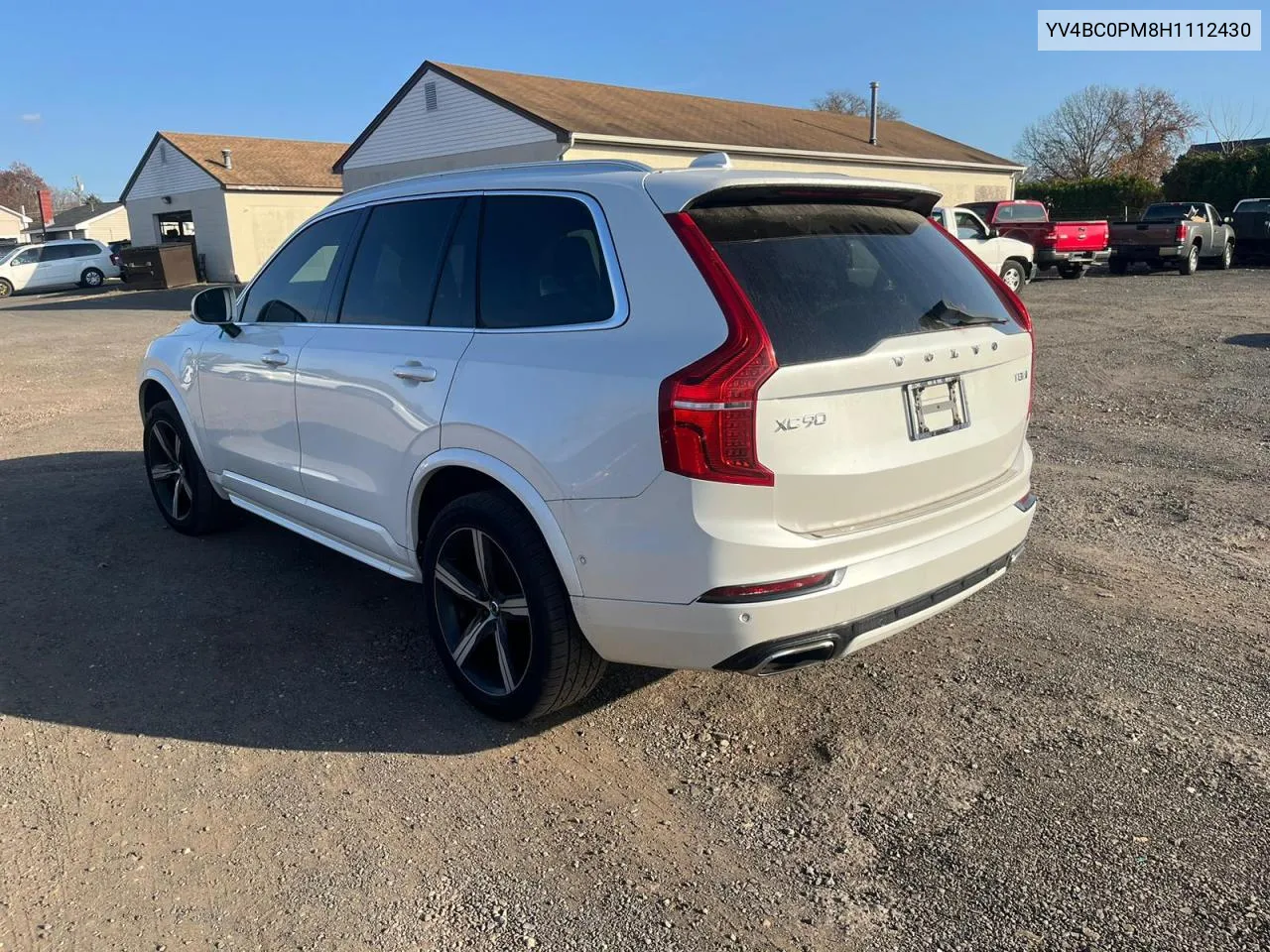 2017 Volvo Xc90 T8 VIN: YV4BC0PM8H1112430 Lot: 79904564