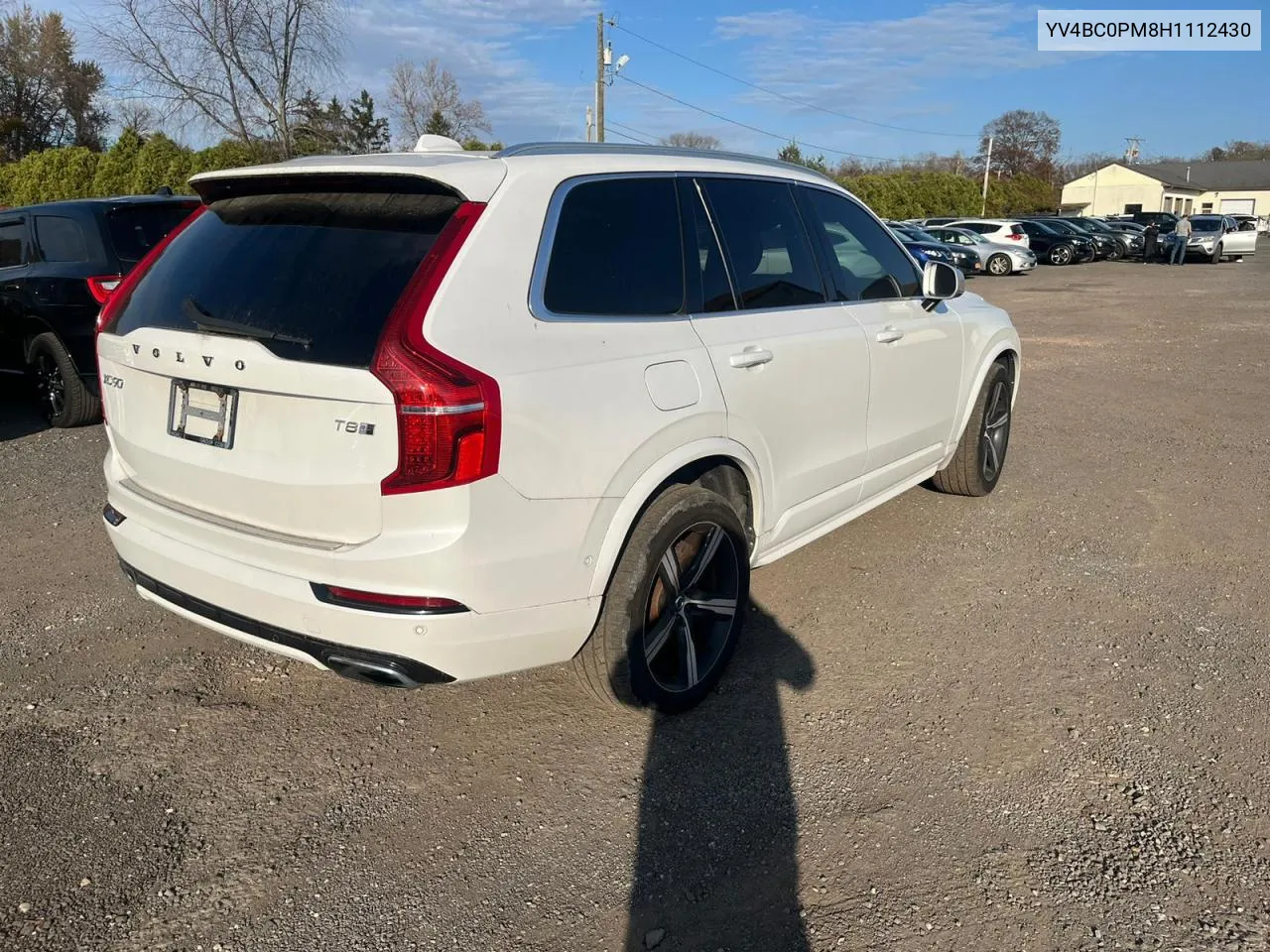 2017 Volvo Xc90 T8 VIN: YV4BC0PM8H1112430 Lot: 79904564