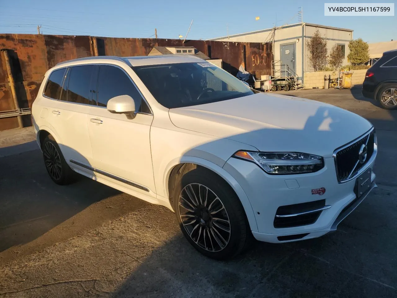 2017 Volvo Xc90 T8 VIN: YV4BC0PL5H1167599 Lot: 80701044