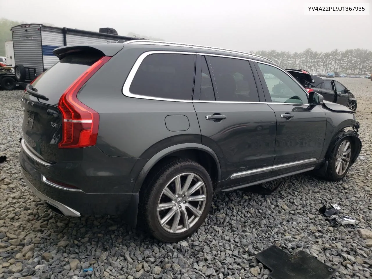 YV4A22PL9J1367935 2018 Volvo Xc90 T6