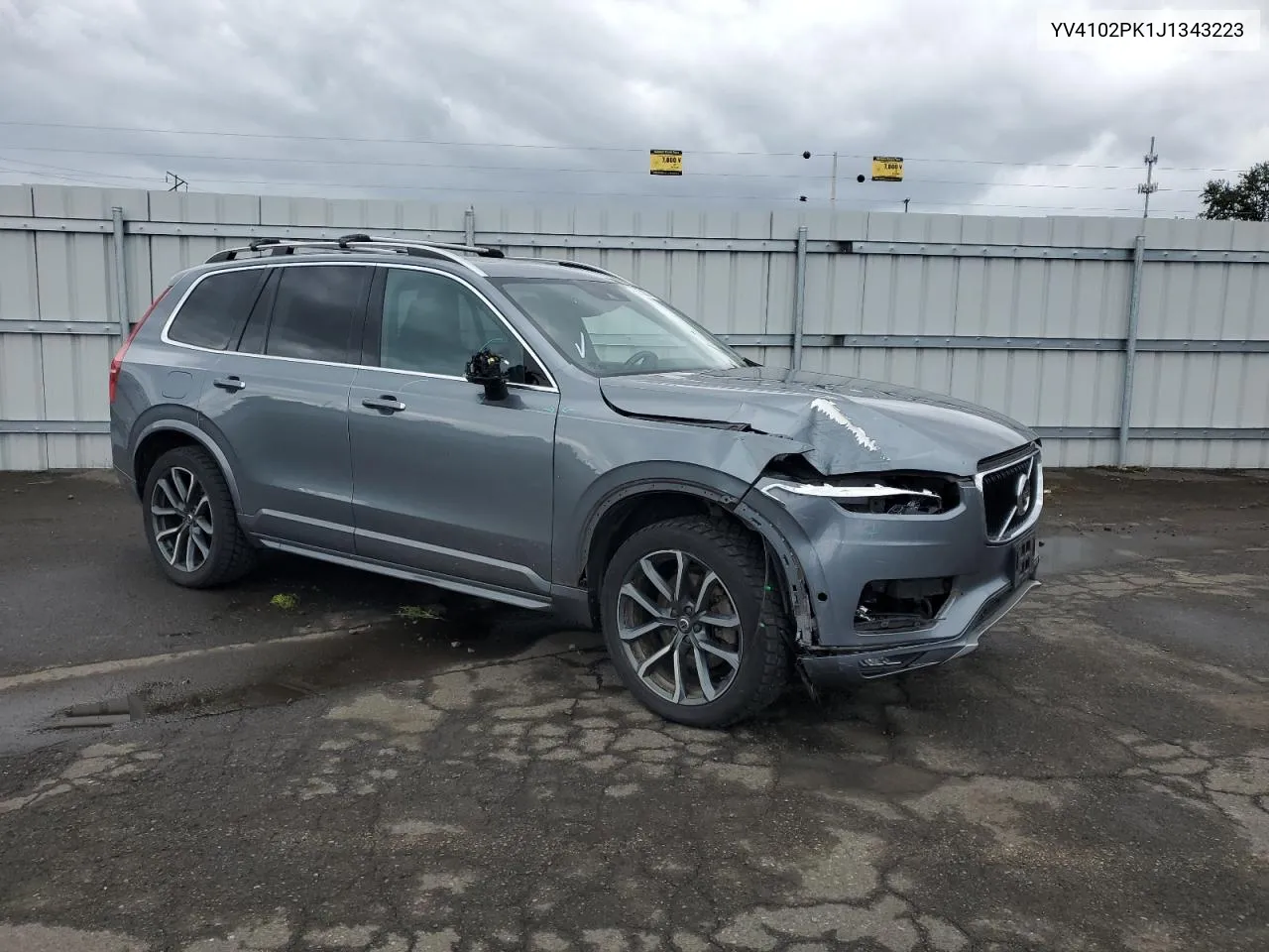 YV4102PK1J1343223 2018 Volvo Xc90 T5