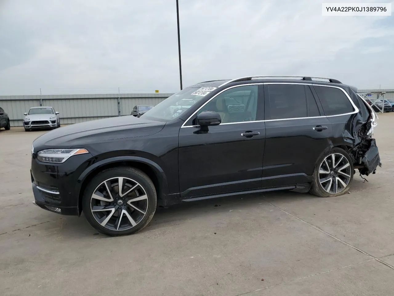 YV4A22PK0J1389796 2018 Volvo Xc90 T6