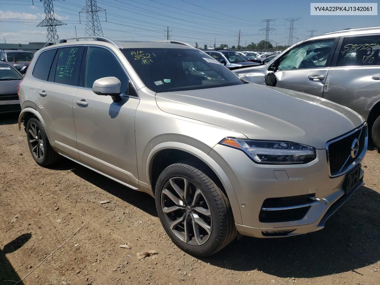 2018 Volvo Xc90 T6 VIN: YV4A22PK4J1342061 Lot: 59270504