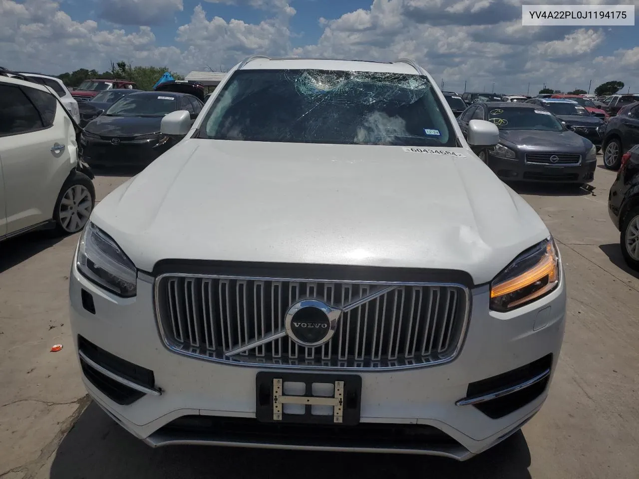 2018 Volvo Xc90 T6 VIN: YV4A22PL0J1194175 Lot: 60434684