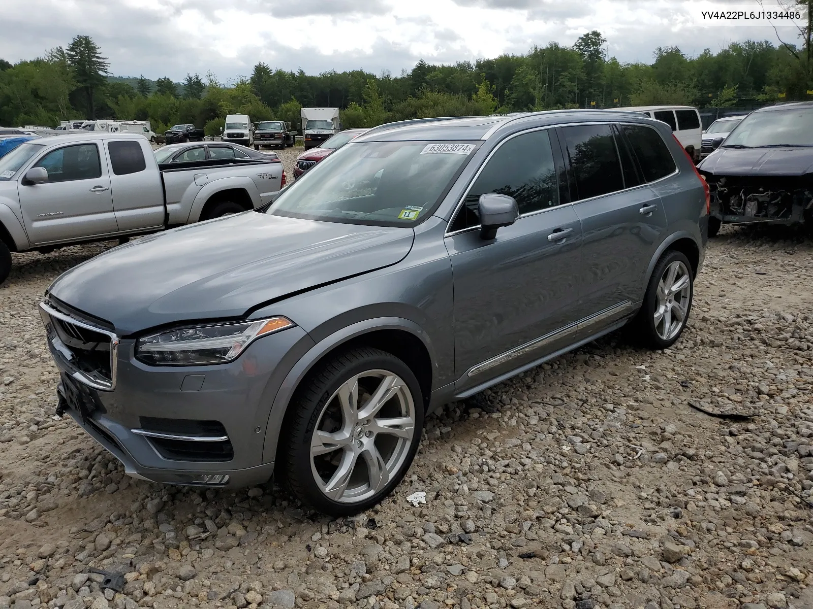 2018 Volvo Xc90 T6 VIN: YV4A22PL6J1334486 Lot: 63053874