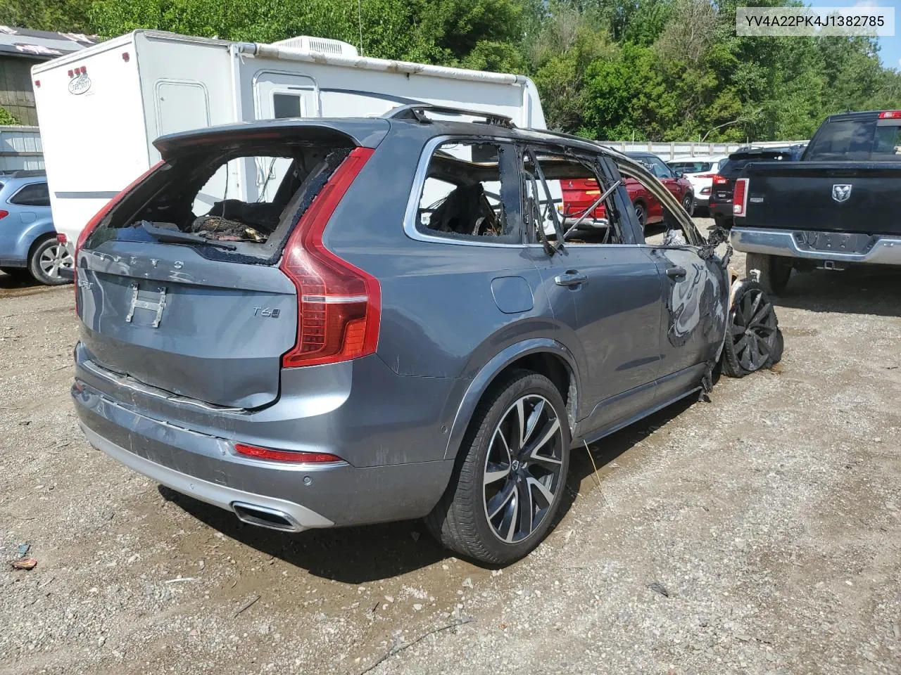 YV4A22PK4J1382785 2018 Volvo Xc90 T6