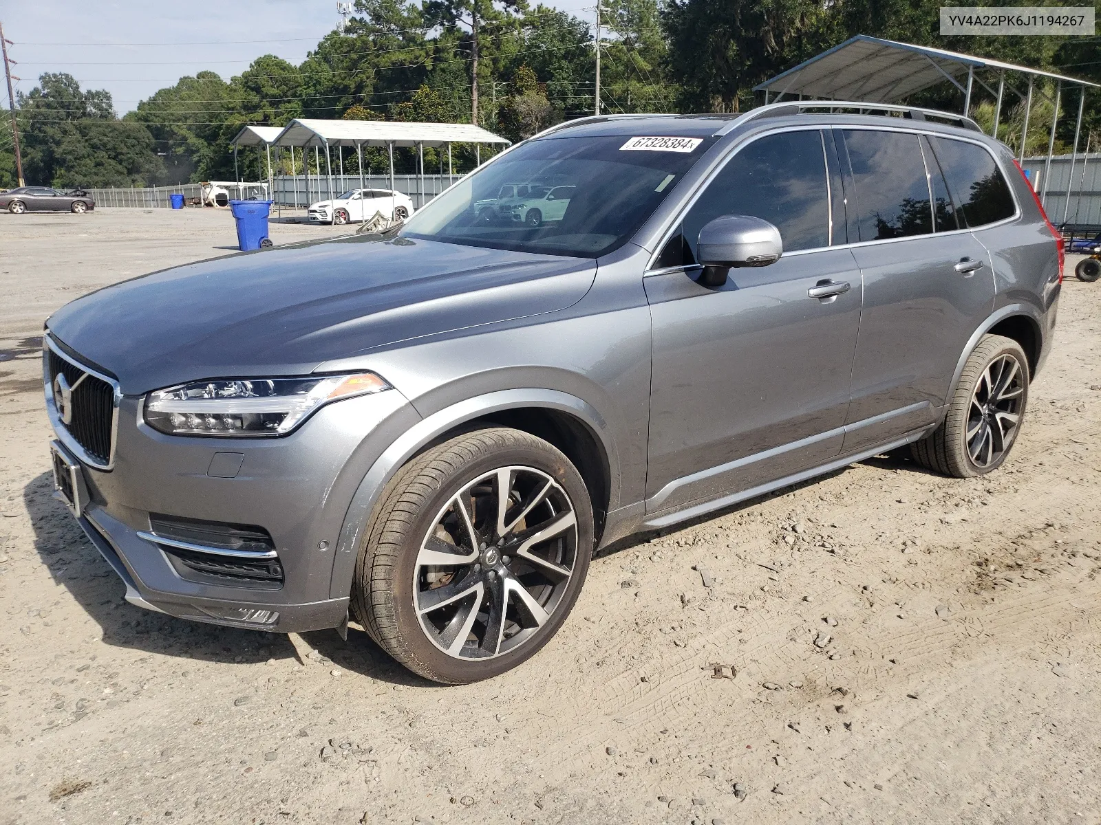 2018 Volvo Xc90 T6 VIN: YV4A22PK6J1194267 Lot: 67328384