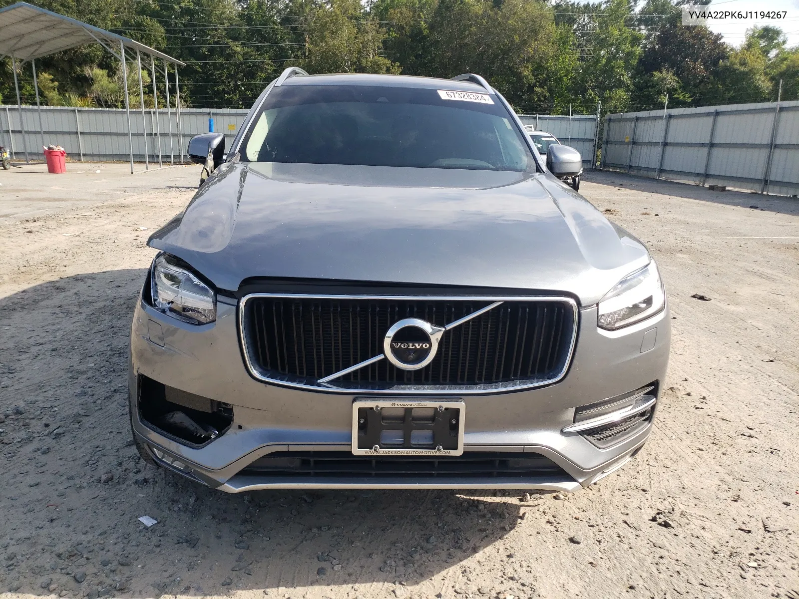 2018 Volvo Xc90 T6 VIN: YV4A22PK6J1194267 Lot: 67328384