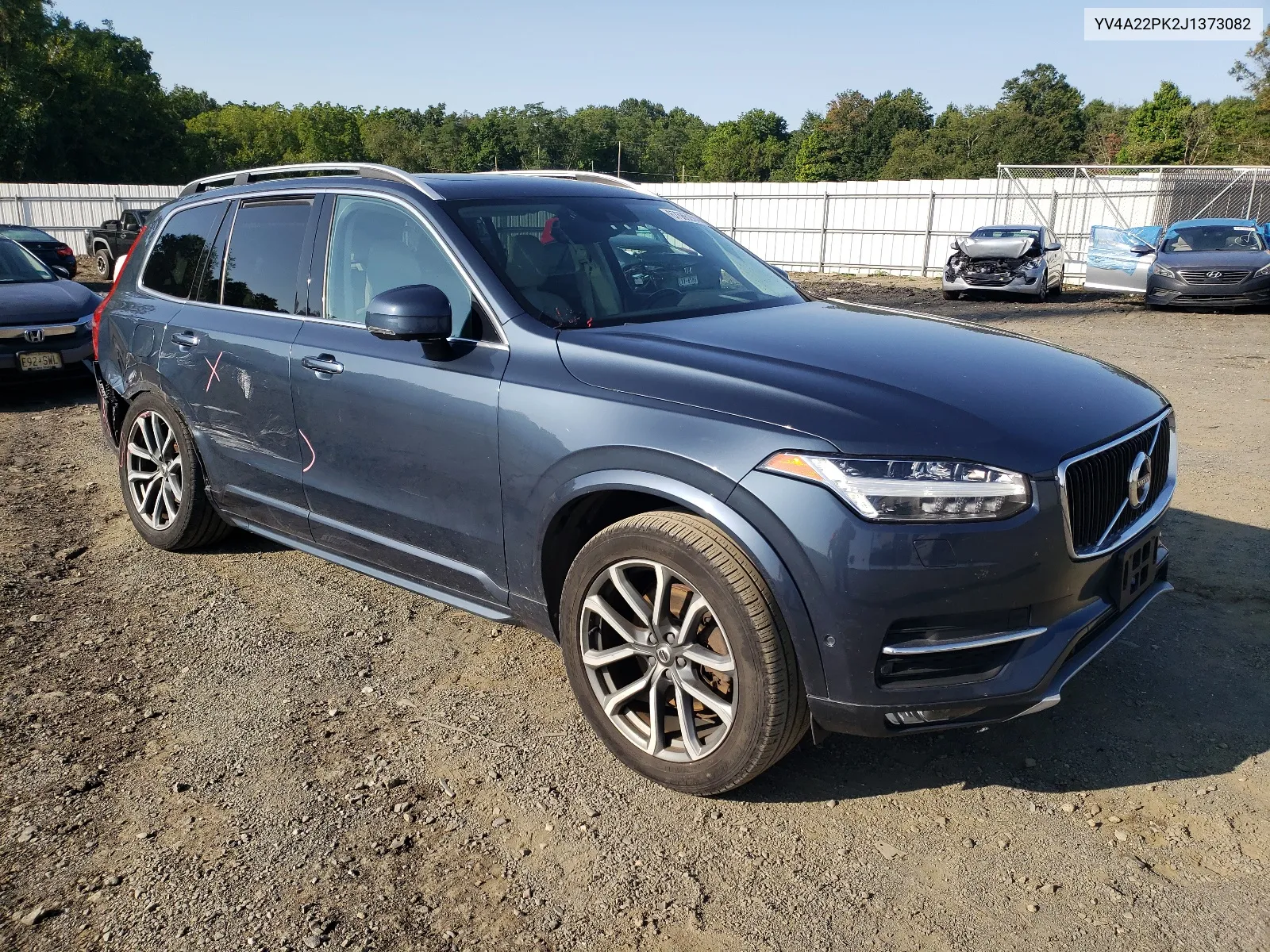 YV4A22PK2J1373082 2018 Volvo Xc90 T6