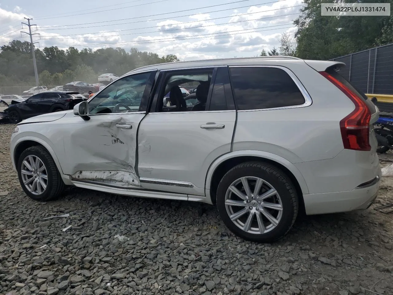 2018 Volvo Xc90 T6 VIN: YV4A22PL6J1331474 Lot: 71254374