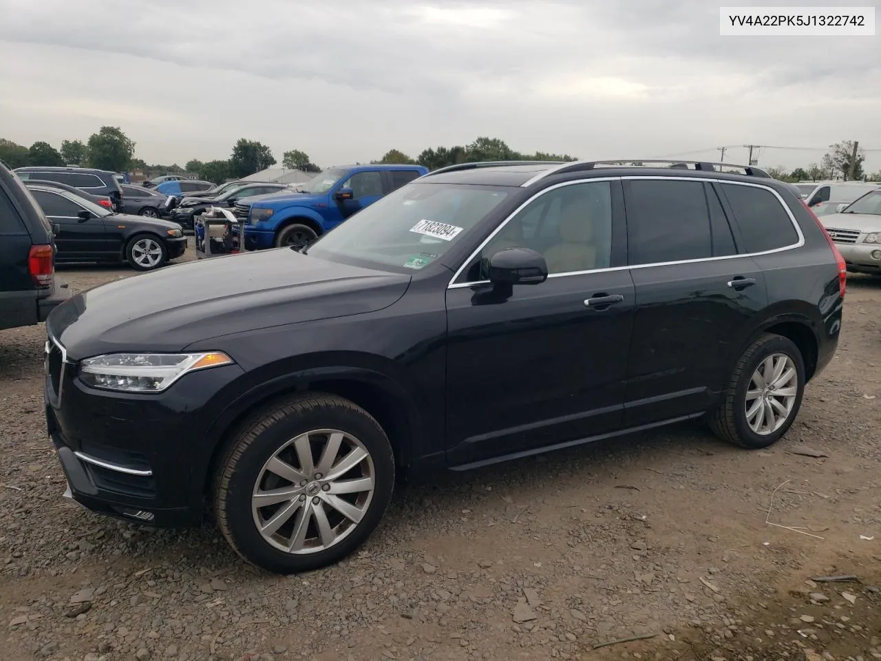 2018 Volvo Xc90 T6 VIN: YV4A22PK5J1322742 Lot: 71823094