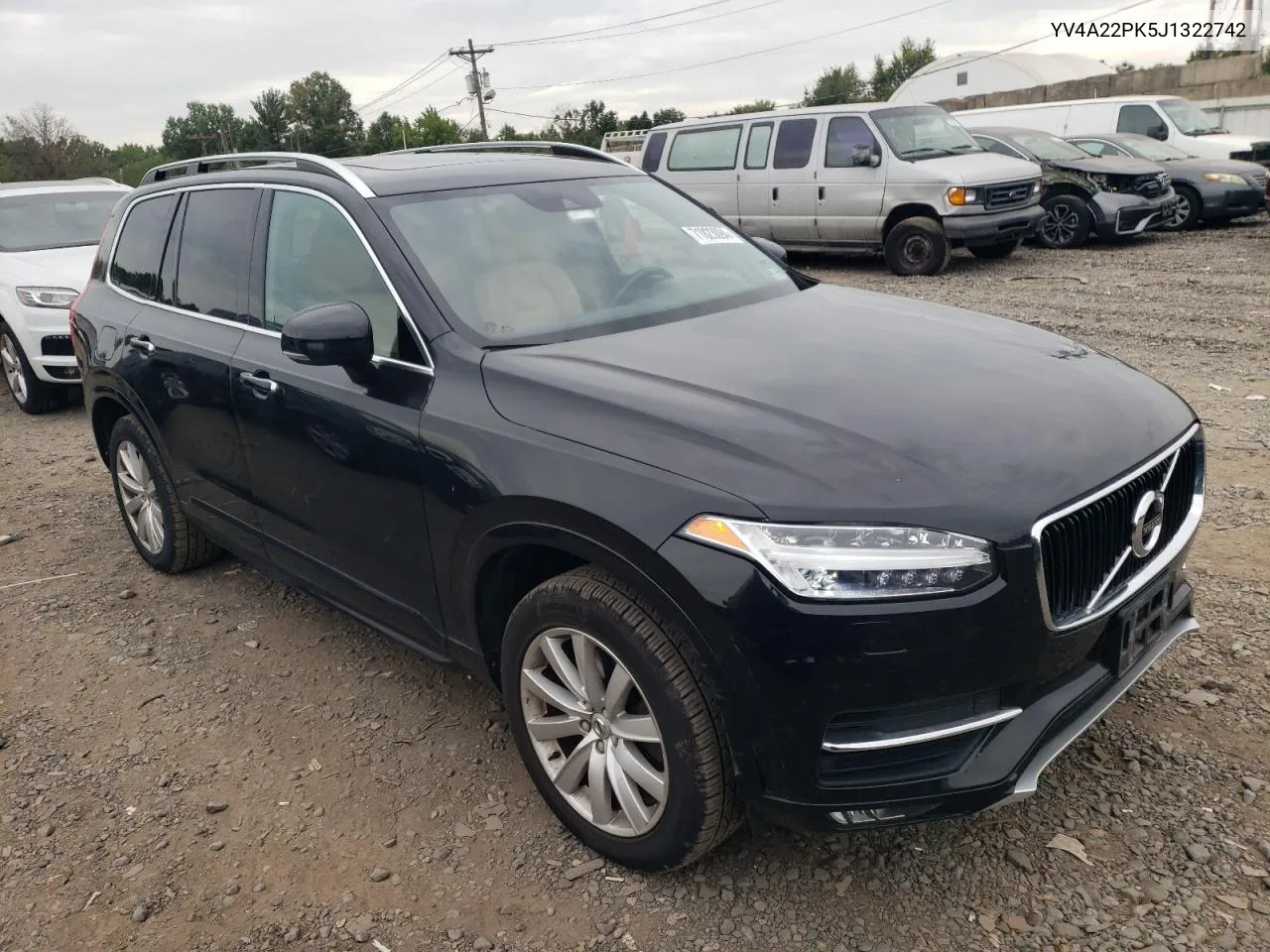 2018 Volvo Xc90 T6 VIN: YV4A22PK5J1322742 Lot: 71823094