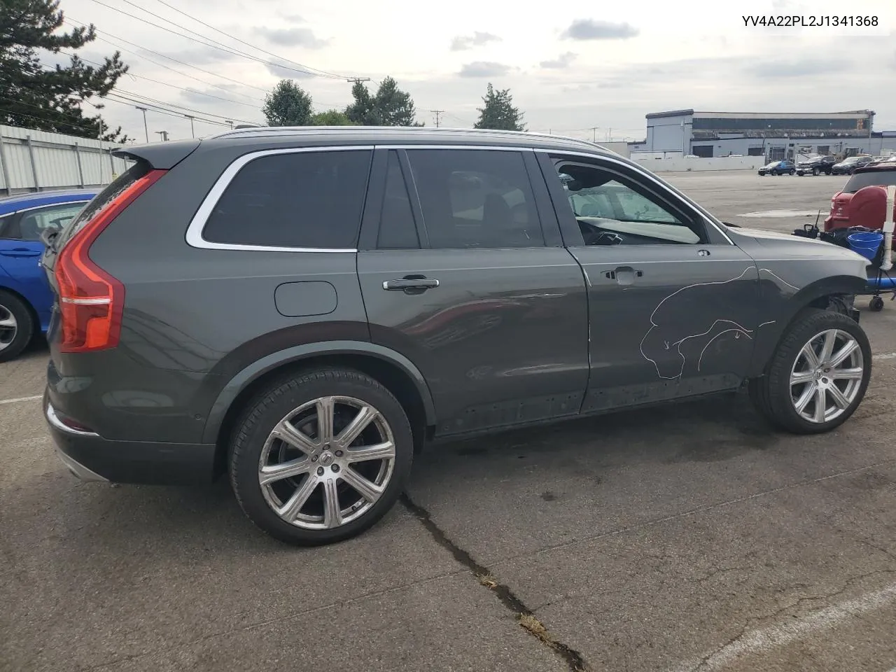 2018 Volvo Xc90 T6 VIN: YV4A22PL2J1341368 Lot: 72269854