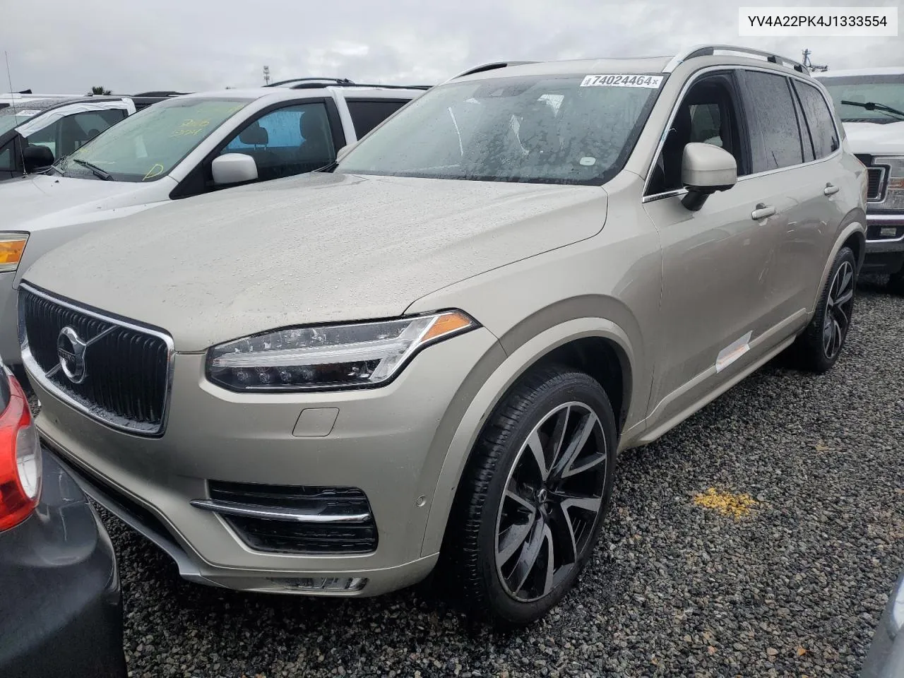 2018 Volvo Xc90 T6 VIN: YV4A22PK4J1333554 Lot: 74024464