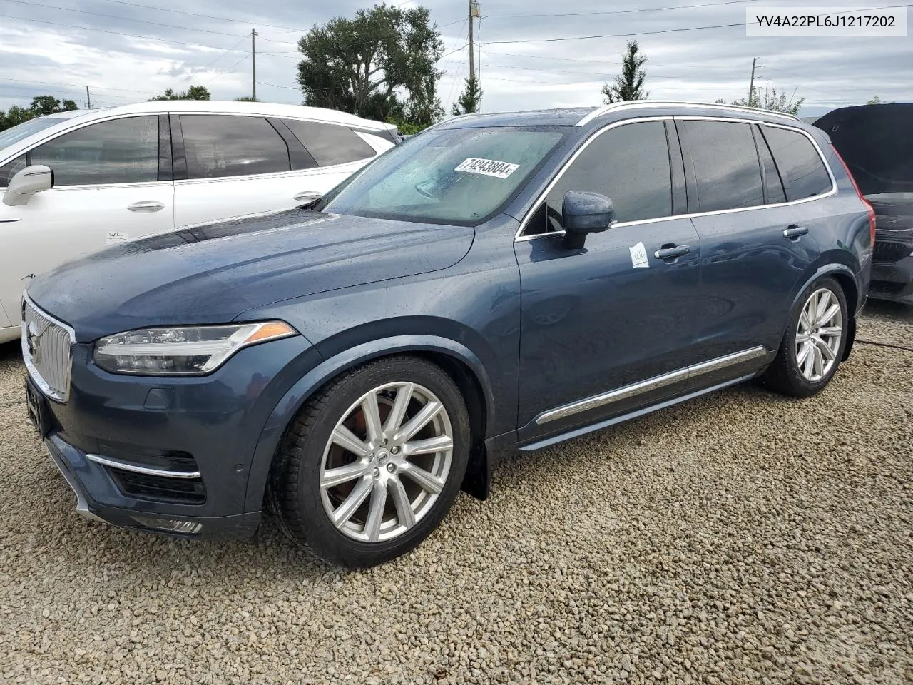 2018 Volvo Xc90 T6 VIN: YV4A22PL6J1217202 Lot: 74243804