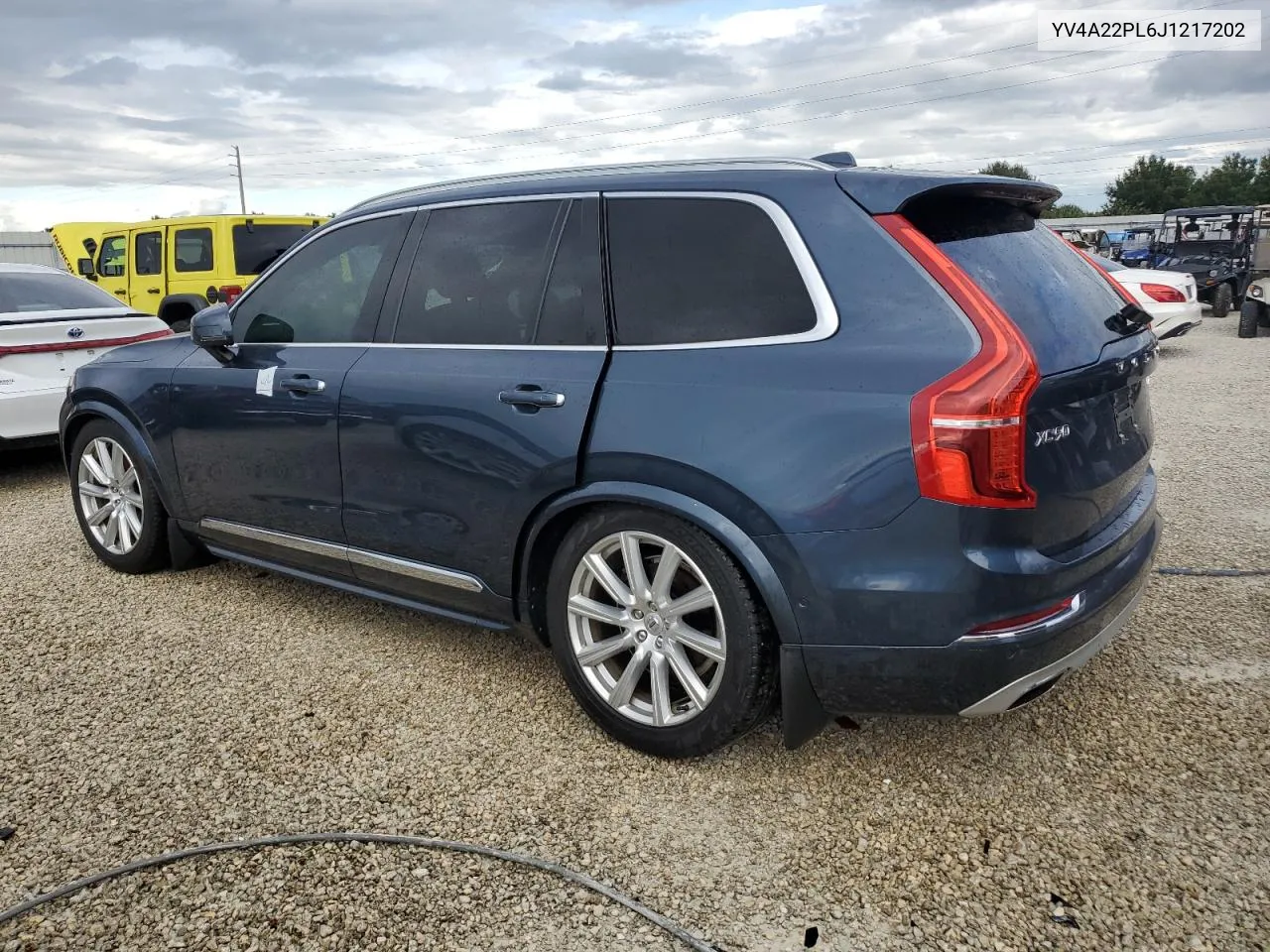 2018 Volvo Xc90 T6 VIN: YV4A22PL6J1217202 Lot: 74243804