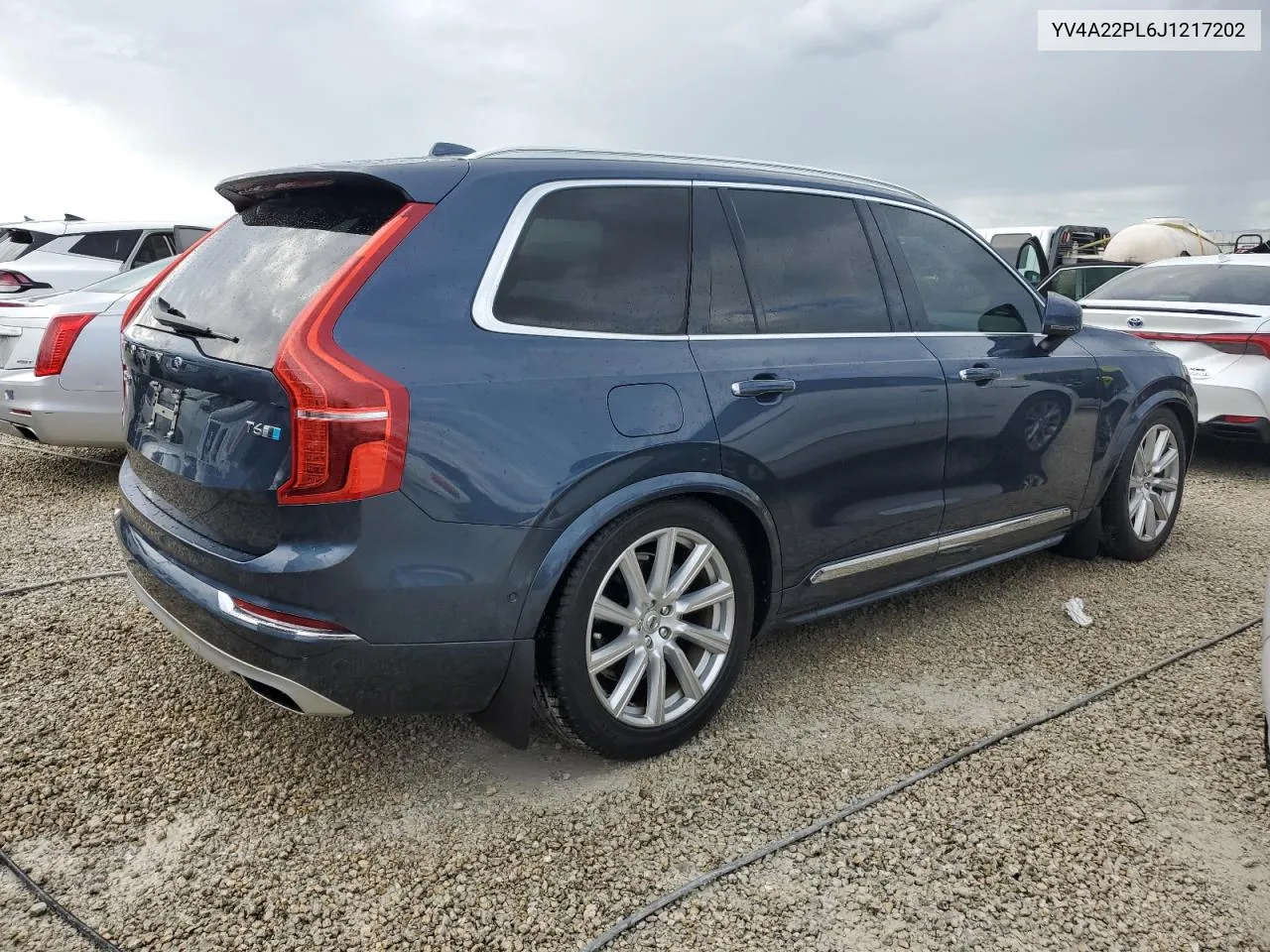 2018 Volvo Xc90 T6 VIN: YV4A22PL6J1217202 Lot: 74243804