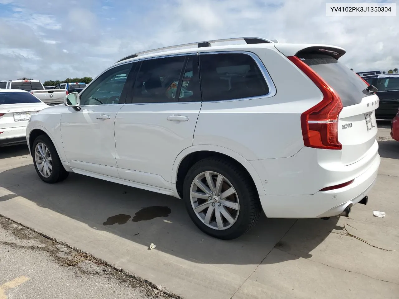 2018 Volvo Xc90 T5 VIN: YV4102PK3J1350304 Lot: 74434884