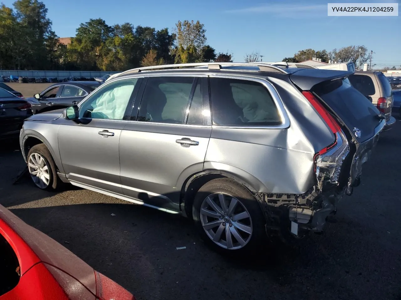 2018 Volvo Xc90 T6 VIN: YV4A22PK4J1204259 Lot: 75192574