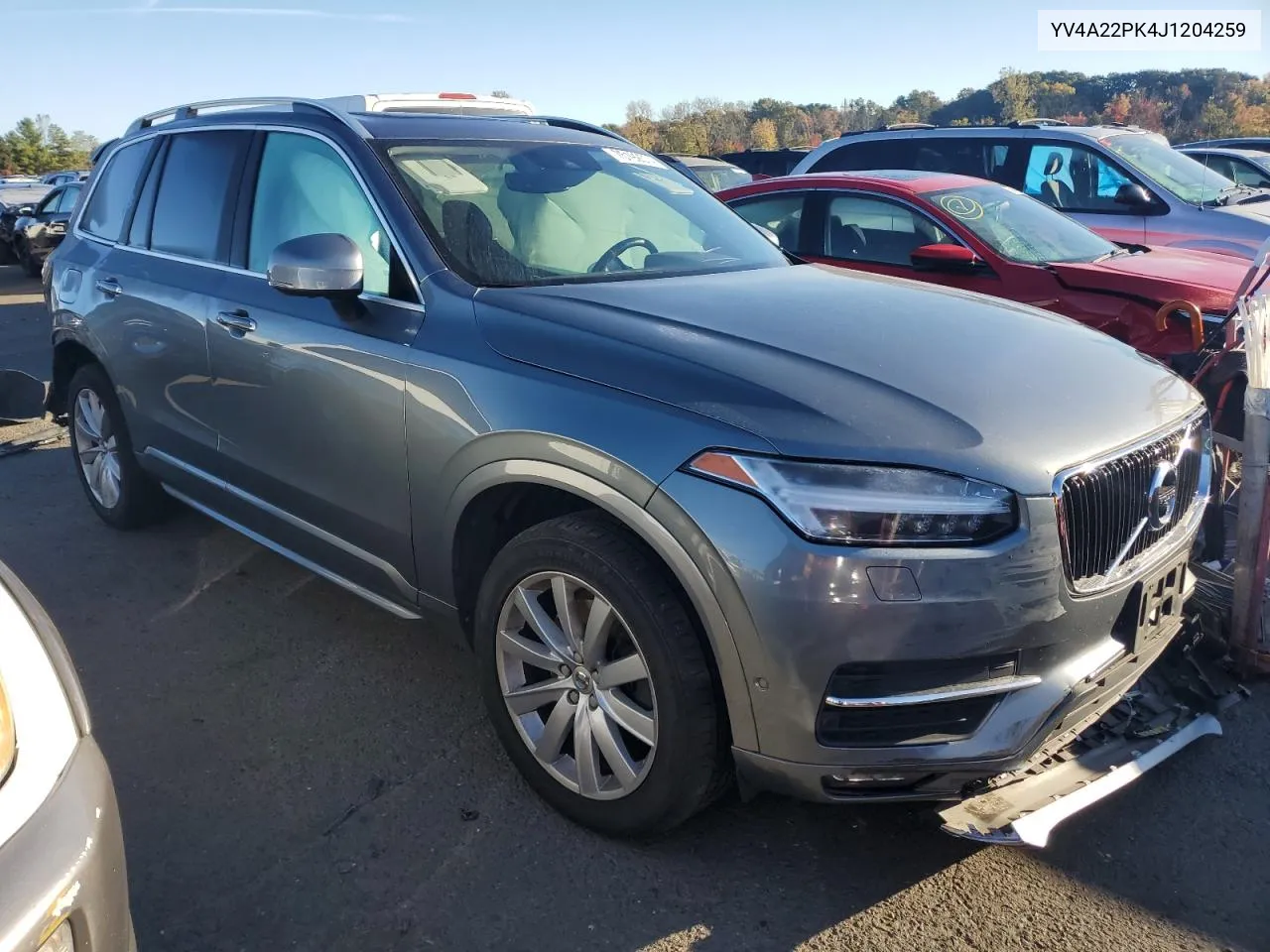 2018 Volvo Xc90 T6 VIN: YV4A22PK4J1204259 Lot: 75192574