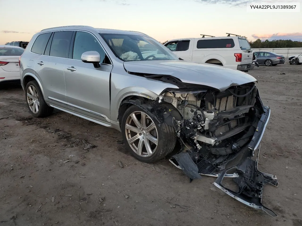 2018 Volvo Xc90 T6 VIN: YV4A22PL9J1389367 Lot: 76021944