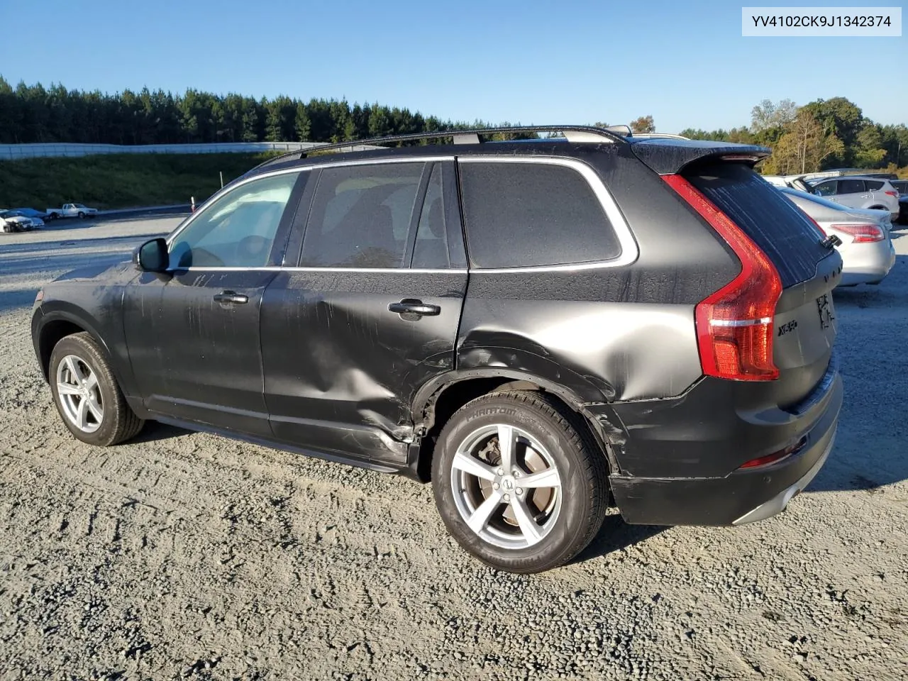 2018 Volvo Xc90 T5 VIN: YV4102CK9J1342374 Lot: 76946904